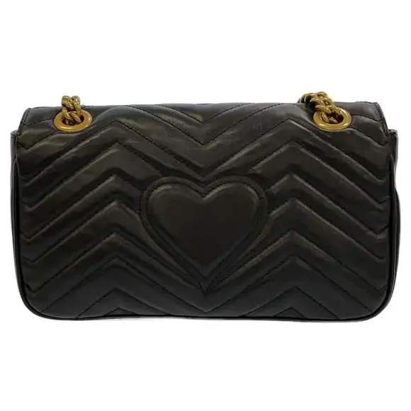 Gucci Gg Marmont Chain Shoulder Bag #90903G11B - Picture 3 of 15